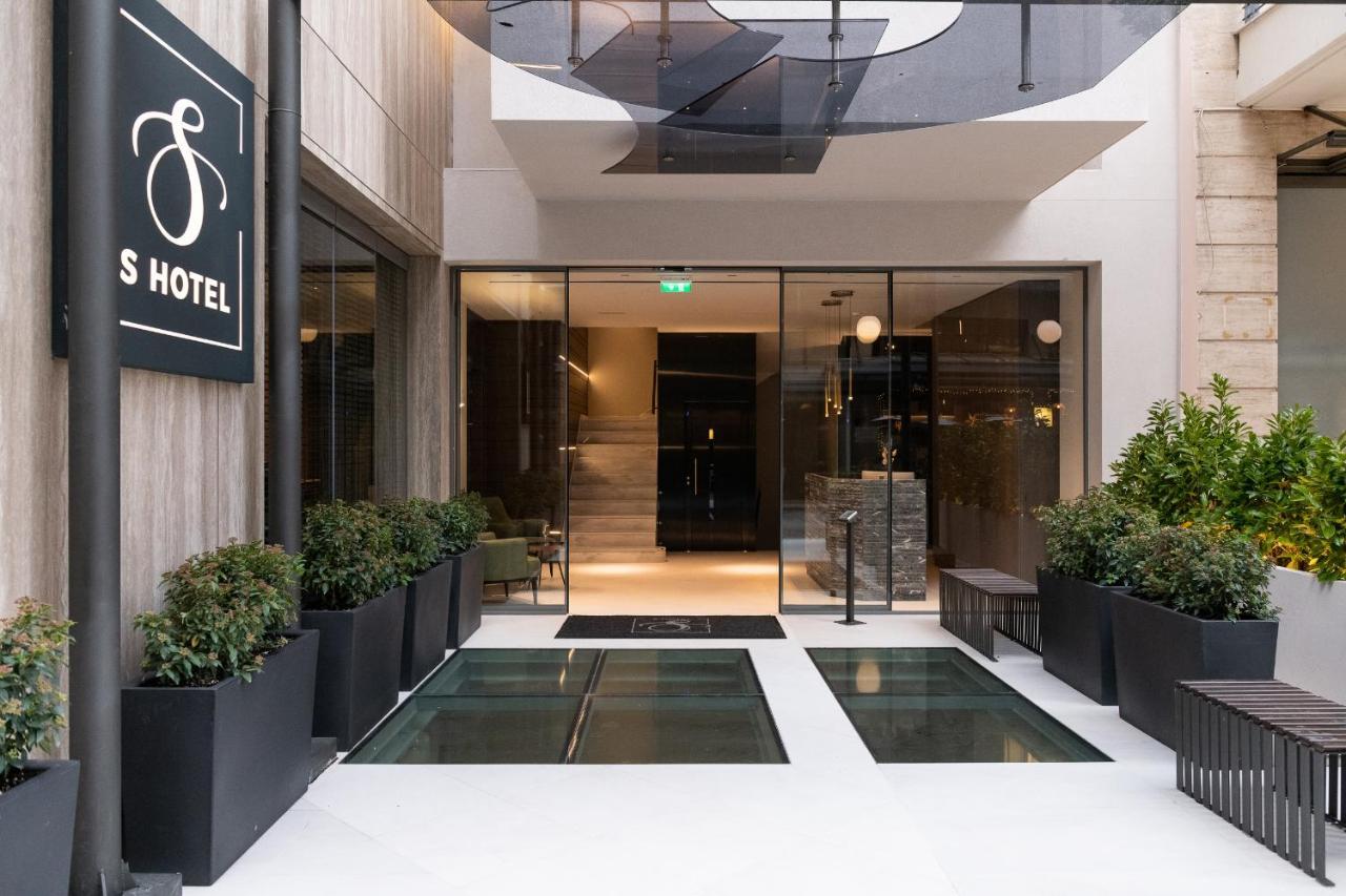S Hotel Boutique Thessaloníki Eksteriør bilde Entrance of the hotel
