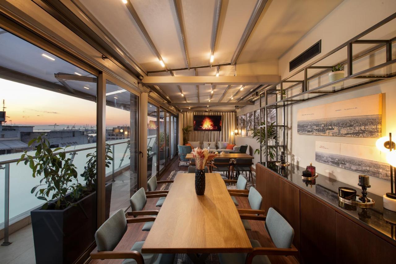 S Hotel Boutique Thessaloníki Eksteriør bilde The Sky Bar